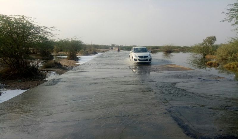 Chemical water arrived in the river Luuni, stop function of sliding