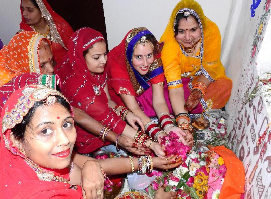 Bundi Gangaur echoed to Israel.festival celebrated traditional heritag