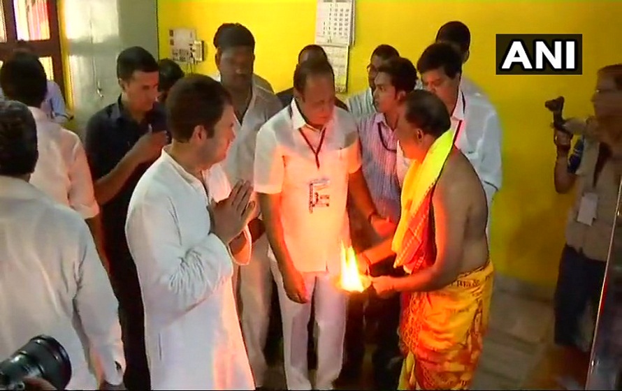 rahul gandhi visit Karnataka