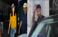 Elli Avram and Hardik Pandya