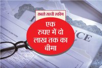 Oh wow Insurance up to Rs 2 lakh in 1 rupee