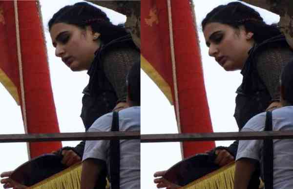 'ठग्स ऑफ हिंदोस्तां' के सेट से फातिमा और बिग बी की तस्वीरें हुई आउट, योद्धा के लुक में दिखीं फातिमा