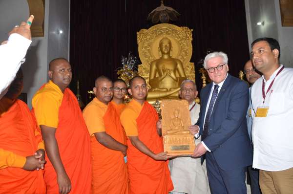German President in varanasi