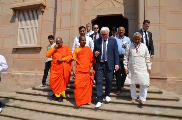 German President in varanasi