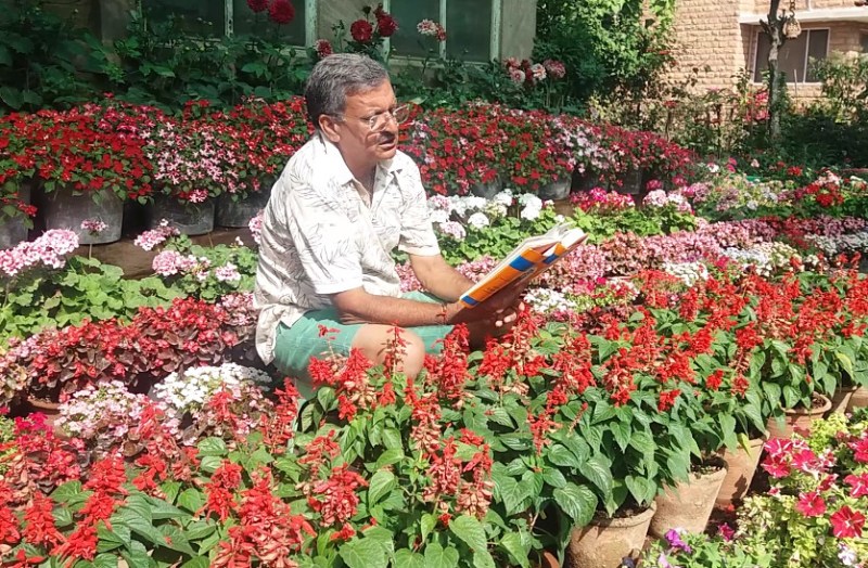 Plantation with spiritual music therapy for better growth