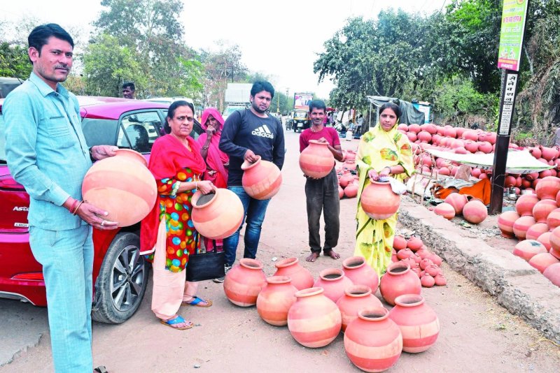 earth pot demand increse in summer in satna