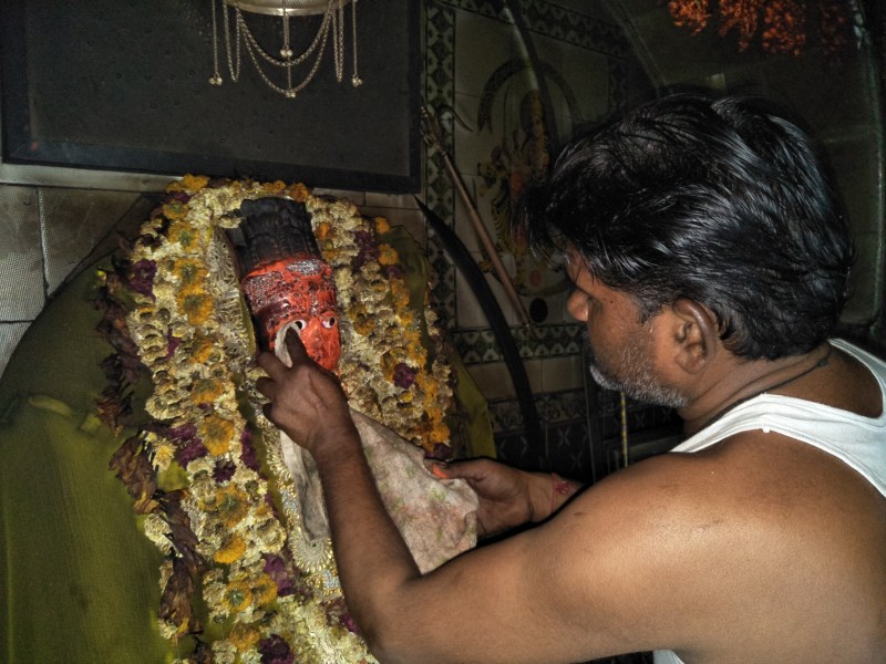 Hasa Devi Mata temple akhand jot se lagi aag mach gaya hadaqamp