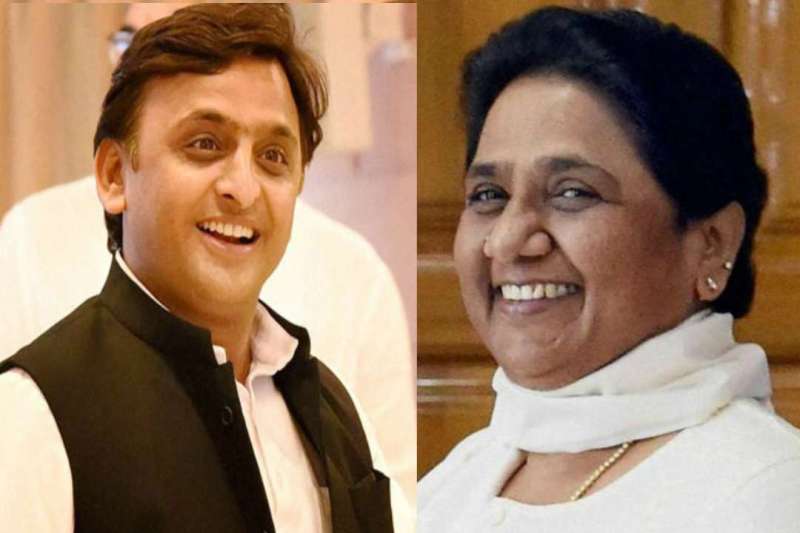 Akhilesh Yadav and Mayawati