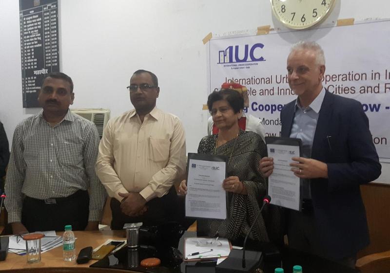 Lucknow Smart City,Lucknow nagar nigam, Riga city, mayor sanyukta bhatia