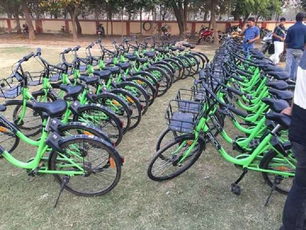 IIT BHU launches app bicycle service