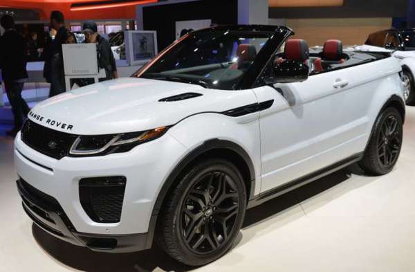 2018 Range Rover Evoque Convertible SUV