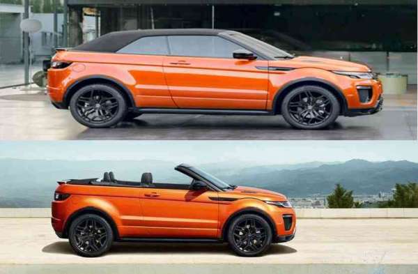 2018 Range Rover Evoque Convertible SUV