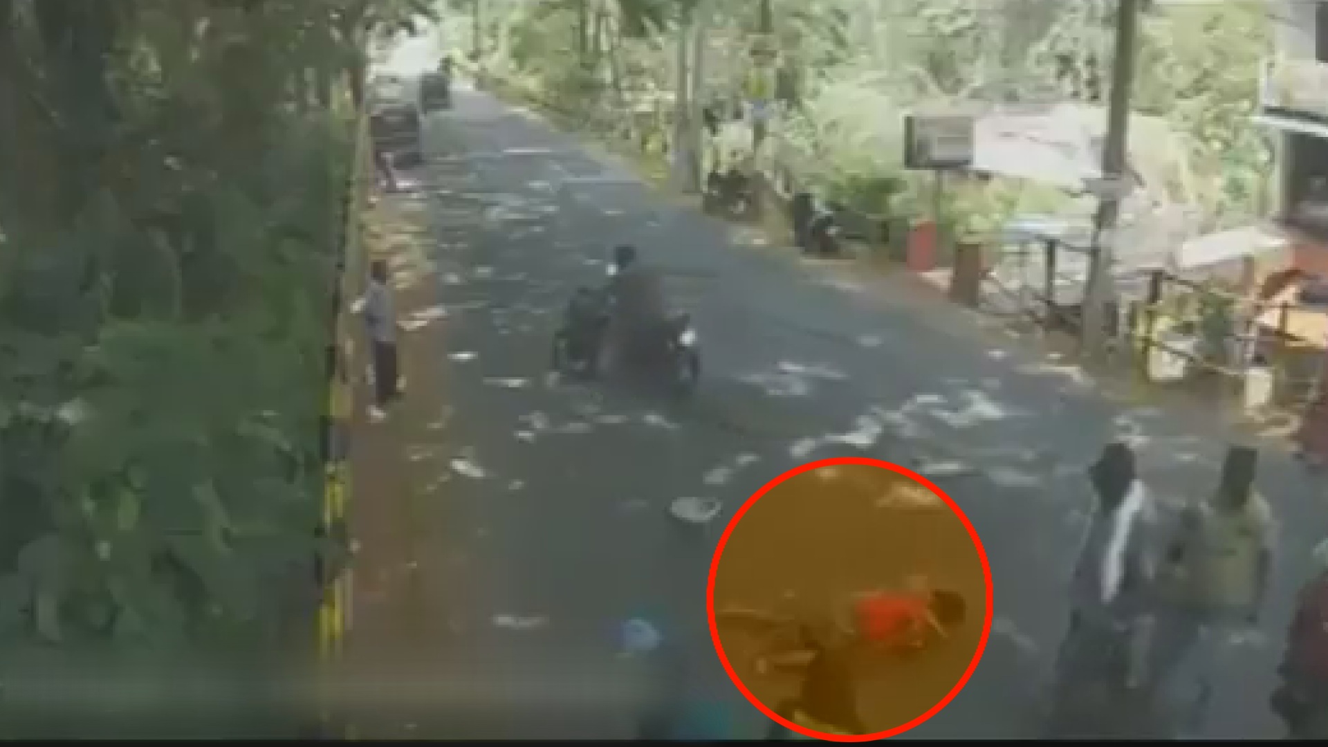 केरल में सड़क पर मानवता शर्मसार, देखें वीडियो