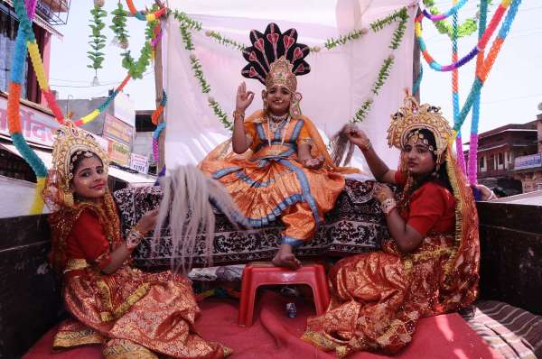  Jodhpur X   jodhpur news X mahaveer Jayanti X mahaveer jayanti in india X mahaveer jayanti celebration X shobhayatra on mahaveer jayanti X mahaveer jayanti rally