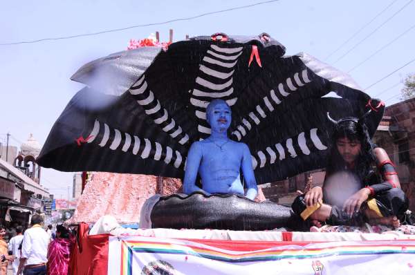  Jodhpur X   jodhpur news X mahaveer Jayanti X mahaveer jayanti in india X mahaveer jayanti celebration X shobhayatra on mahaveer jayanti X mahaveer jayanti rally