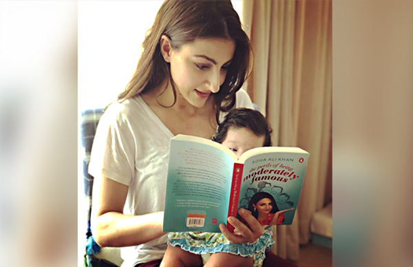 सोहा और कुणाल ने इस तरह सेलिब्रेट किया इनाया का हाफ बर्थडे