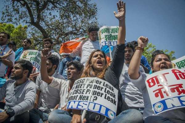 CBSE protest