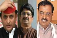 Raja Bhaiya Akhilesh Yadav and Keshav Maurya