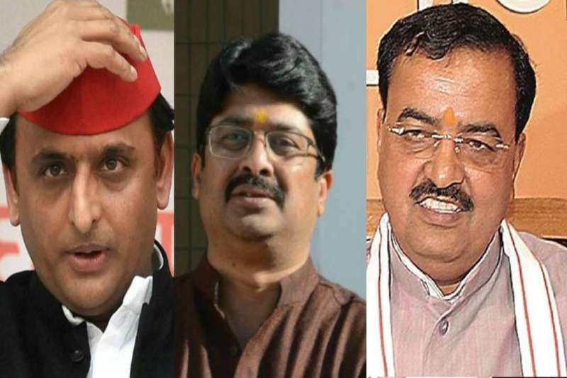 Raja Bhaiya Akhilesh Yadav and Keshav Maurya