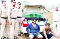 80 किलो गांजा के साथ दो तस्करों को गिरफ्तार किया