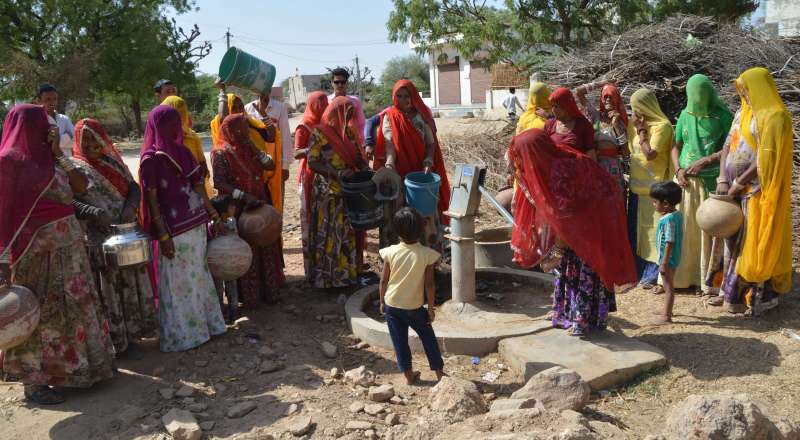 people facing water problem in summar in ajmer
