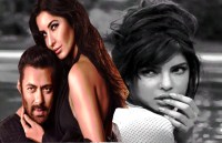 katrina kaif, priyanka chopra and salman khan
