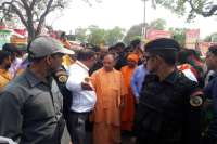 CM Yogi Adityanath Inspection