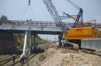 Chetak Bridge traffic