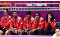 INDIAN BADMINTON TEAM 