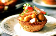 crispy bread cups