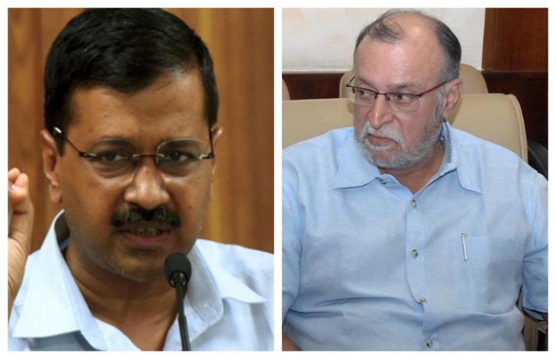 Arvind Kejriwal- LG Anil Baijal
