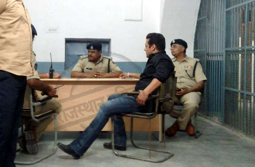 salman khan in jail on chair