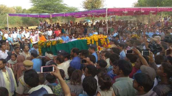 cremation ceremony of murlidhar lohar