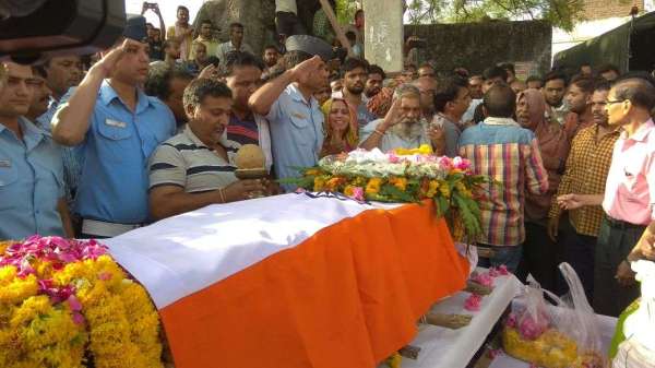 cremation ceremony of murlidhar lohar