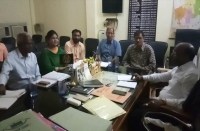 Gram Vikas Officer agitated in Mahoba up