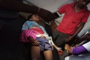 Injured child