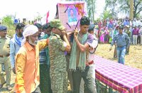 Naxalite martyrs in the attack