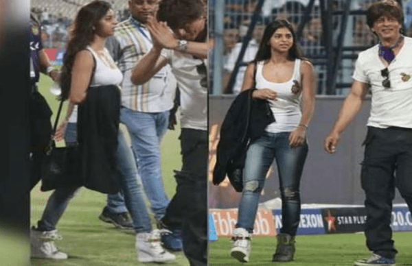 पापा की टीम को चीयर करने पहुंची सुहाना के जूतों की कीमत जान उड़ जाएंगे होश