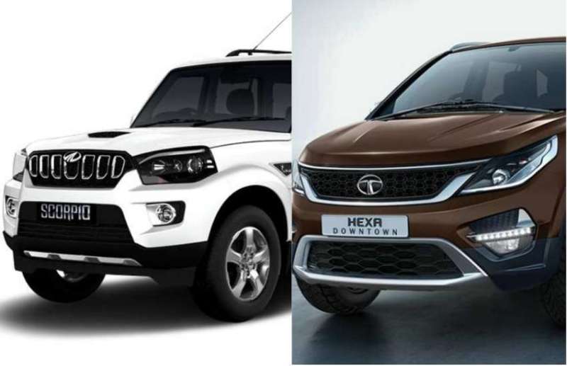Tata Hexa vs Mahindra Scorpio