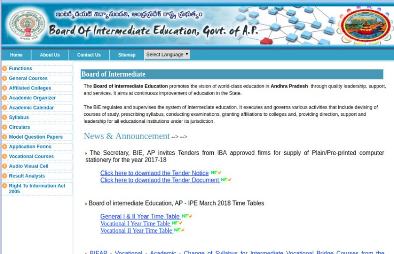 AP Inter Result 2018