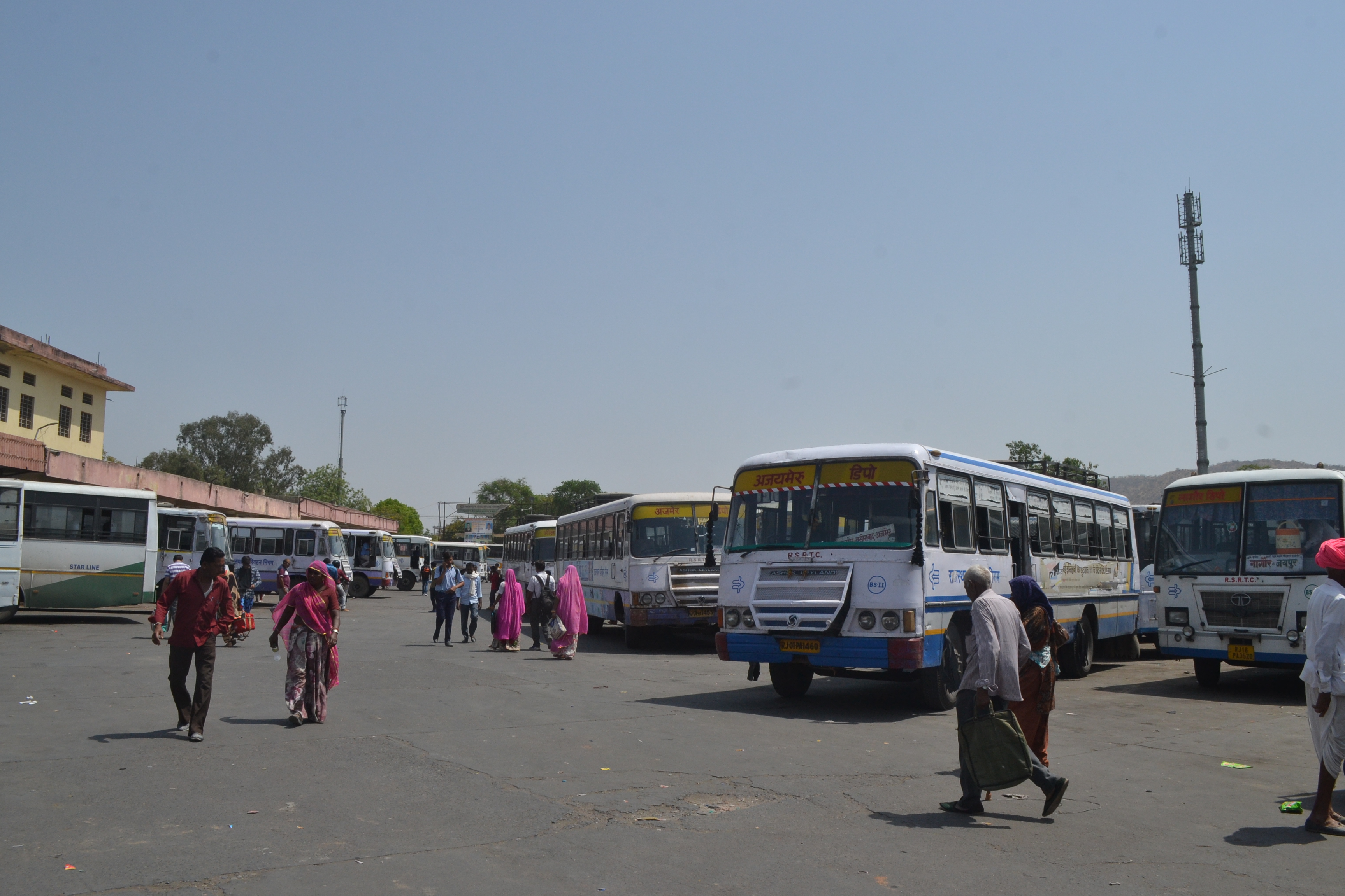 no internet connection at bus stand