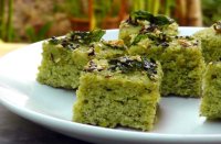 sprout dhokla