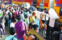 Train to rush ahead of wake up