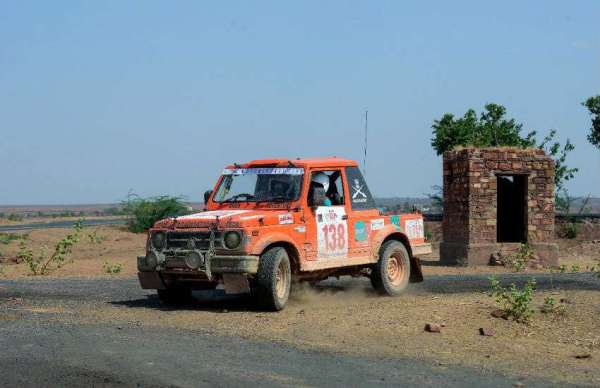 agra taj car rally