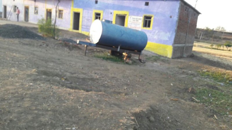 Sarpanch hired tanker of panchayat