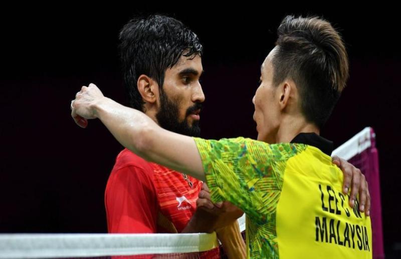 lee chong wei beats kidambi srikant to clinch gold in cwg 2018