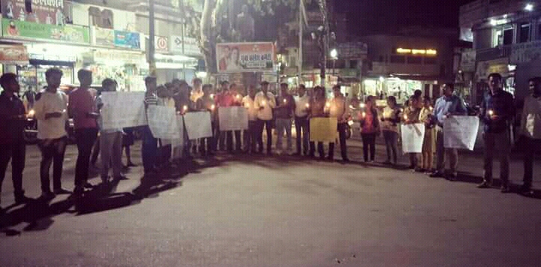Candle March Against Rape
