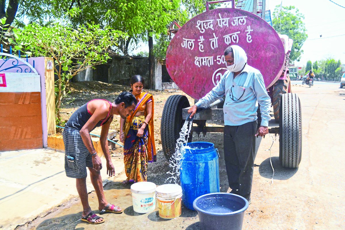 water crisis in hoshangabad madhya pradesh india news