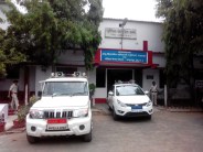 An unidentified man found hanging from a tree, police in the investiga