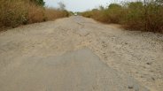 The road to Darasagar was shabby